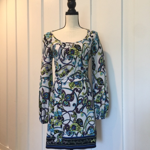 Laundry by Shelli Segal Printed Paisley Dress - Picture 2 of 14